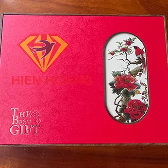 Hộp  quà tổ yến sào cao cấp Hiền Hoàng 100 gram - The best gift