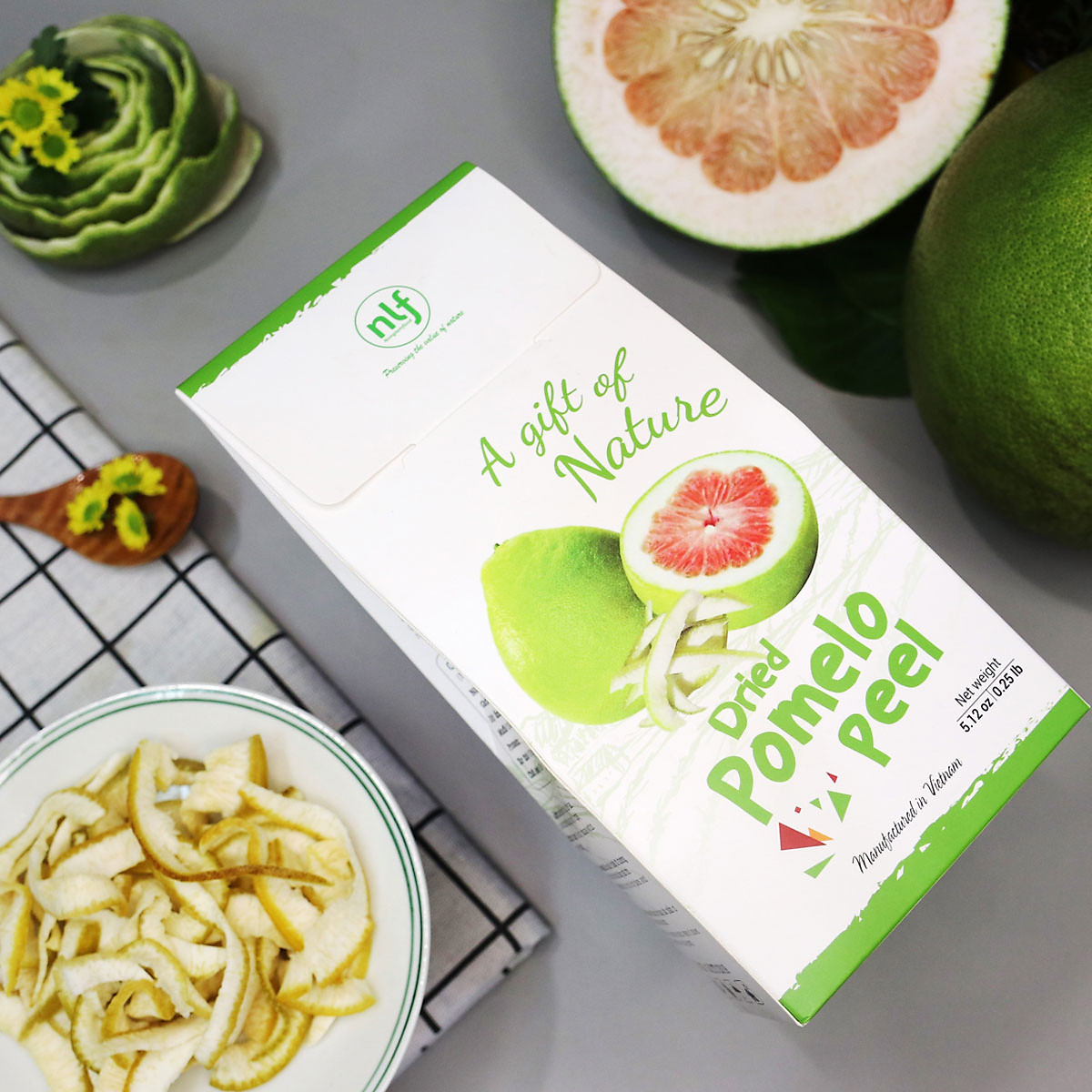 Vỏ bưởi sấy deo nông lâm  - 145g