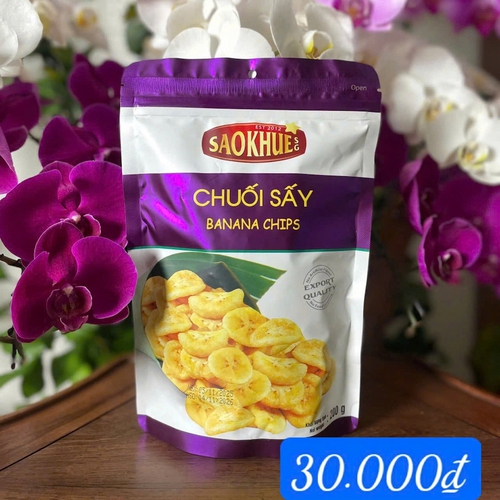 Chuối Sấy Sao Khuê – 200g