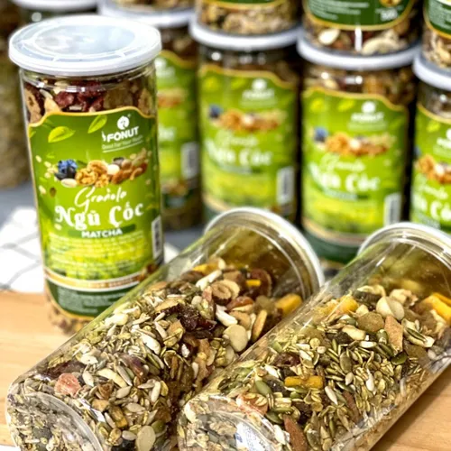 GRANOLA MATCHA | DINH DƯỠNG ĂN KIÊNG(500G)
