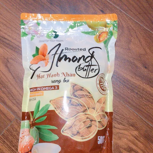 HẠT HẠNH NHÂN RANG BƠ 500G