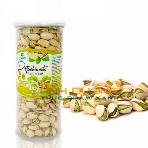 HẠT DẺ CƯỜI MỸ KHÔNG TẨY TRẮNG RANG MUỐI - HŨ 500gr