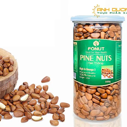 Hạt thông rang - 500G