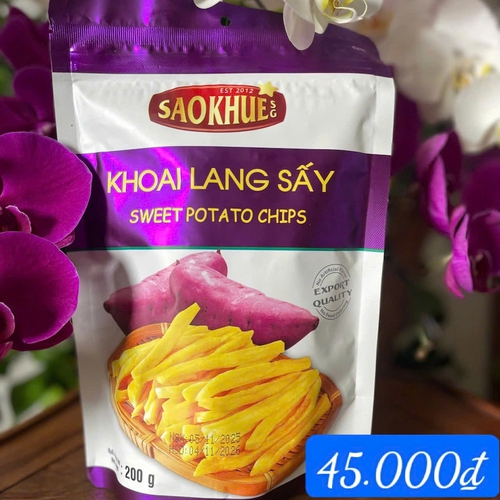 Khoai Lang Sấy Sao Khuê – 200g