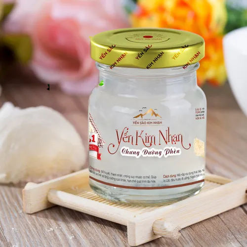 Tổ Yến Chưng Đường Phèn Kim Nhạn | Bát Trân Tẩm Bổ Cung Đình - Hũ 40g