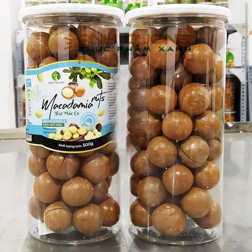 HẠT MẮC CA NHẬP KHẨU ÚC (NỨT VỎ) - 1KG