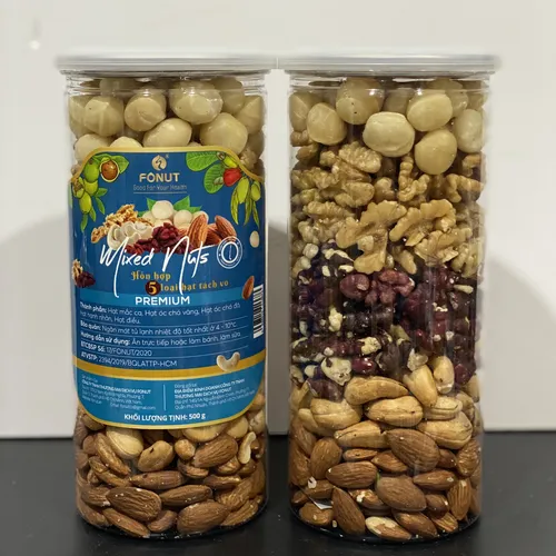 HẠT DINH DƯỠNG MIXED NUTS 5  | DINH DƯỠNG ĂN KIÊNG 