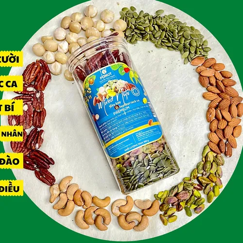 HẠT DINH DƯỠNG MIXED NUTS 6 | DINH DƯỠNG BÀ BẦU