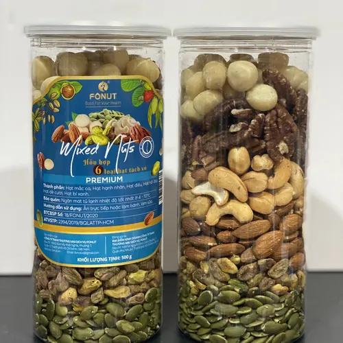HẠT DINH DƯỠNG MIXED NUTS 6 | DINH DƯỠNG BÀ BẦU