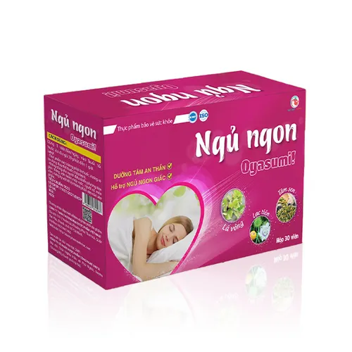 Viên uống an thần Ngủ ngon Oyasumi! (hồng)