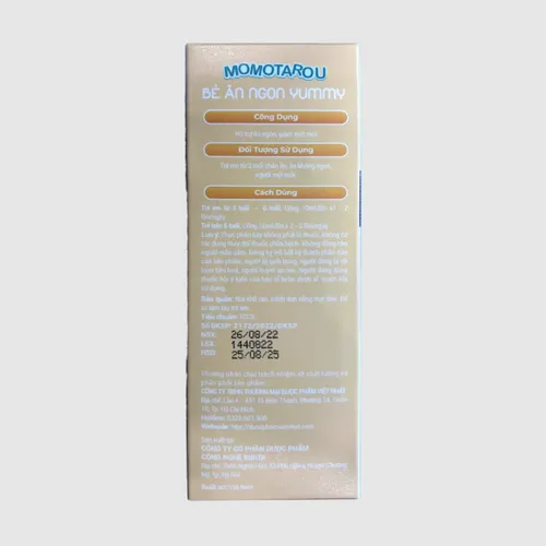 Siro Momotarou Yummy Bé ăn ngon  - 200ML