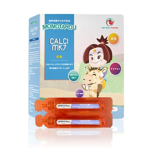Siro Momotarou Calci MK7 Sữa non | Bổ sung canxi cho trẻ -200ML
