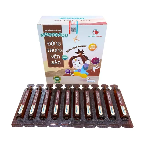 Siro Momotarou Đông Trùng Yến Sào | Bé ăn ngon, tăng sức đề kháng - 200ML