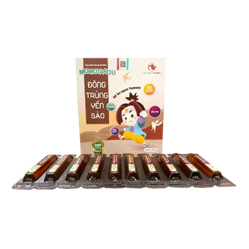 Siro Momotarou Đông Trùng Yến Sào | Bé ăn ngon, tăng sức đề kháng - 200ML