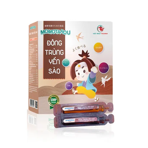 Siro Momotarou Đông Trùng Yến Sào | Bé ăn ngon, tăng sức đề kháng - 200ML