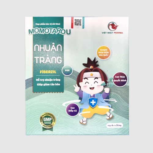 Siro Momotarou Fiberzil nhuận tràng, giảm táo bón cho trẻ - 200ML