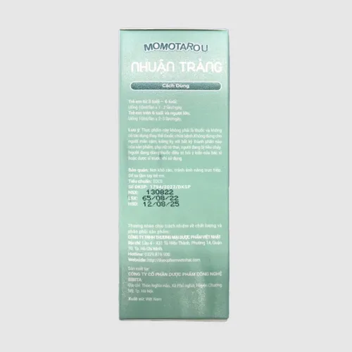 Siro Momotarou Fiberzil nhuận tràng, giảm táo bón cho trẻ - 200ML