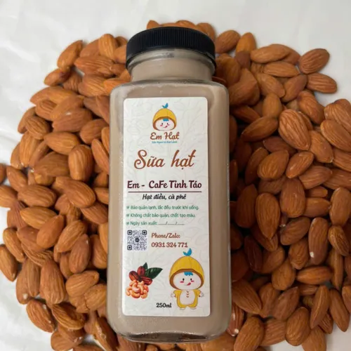 Sữa cà phê mix hạt điều “Em Hạt” – Em Café Tỉnh Táo