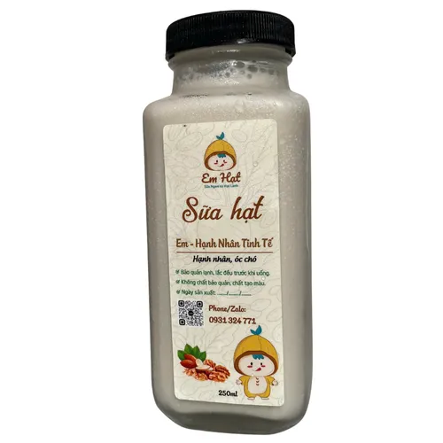 Sữa hạt hạnh nhân óc chó – Em Hạnh Nhân Tinh Tế