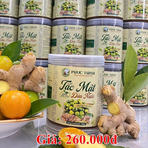 Tắc Mật Dừa Nước – Phúc Thịnh – 500g