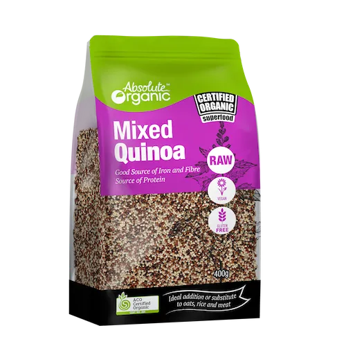 MIXED QUINOA ( TRẮNG ĐỎ ĐEN) 400gr