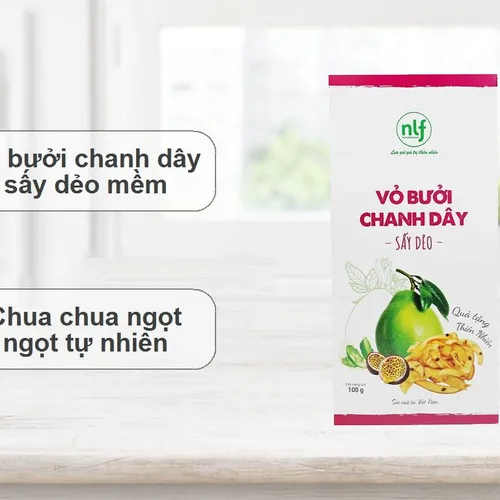 VỎ BƯỞI CHANH DÂY SẤY DẺO - 100GR