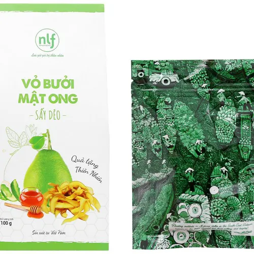 VỎ BƯỞI MẬT ONG SẤY DẺO - 100GR