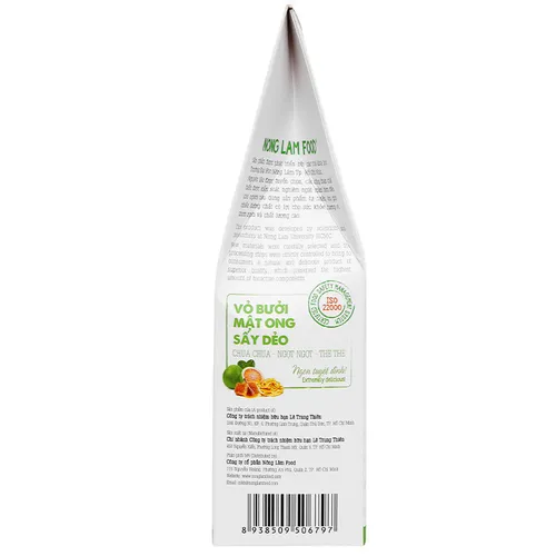 VỎ BƯỞI MẬT ONG SẤY DẺO - 100GR