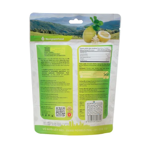 VỎ BƯỞI SẤY DẺO - 85GR