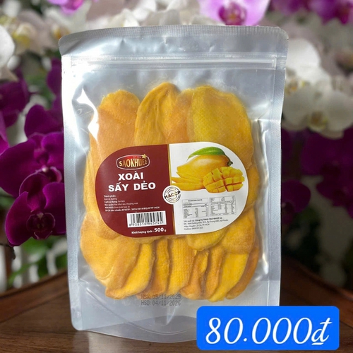 Xoài Sấy Dẻo Sao Khuê – 500g