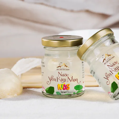 Yến sào chưng hạt sen Kim Nhạn cho trẻ em - Hũ 40g