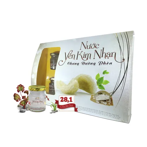 Tổ Yến Chưng Đường Phèn Kim Nhạn | Bát Trân Tẩm Bổ Cung Đình - Set 6 Hũ