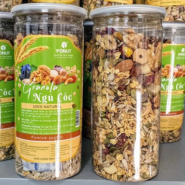 GRANOLA SIÊU HẠT - VỊ TRUYỀN THỐNG (500G)