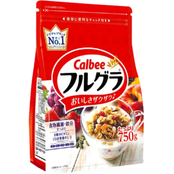 NGŨ CỐC TRÁI CÂY CALBEE | NHẬT BẢN 