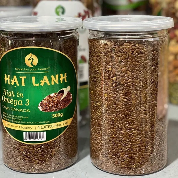HẠT LANH  - Flaxseed - HŨ 500GR