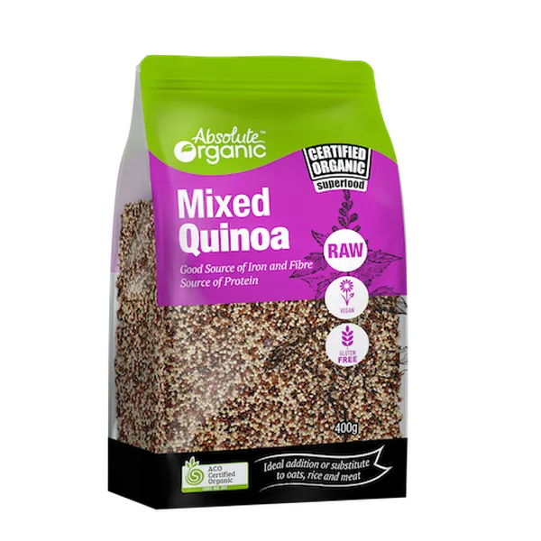 MIXED QUINOA ( TRẮNG ĐỎ ĐEN) 400gr