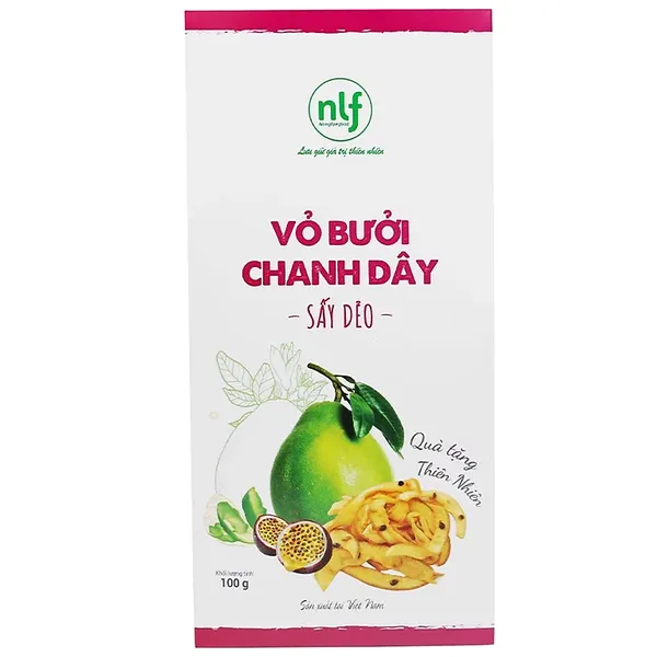 VỎ BƯỞI CHANH DÂY SẤY DẺO - 100GR