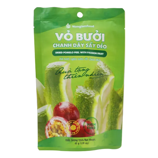 VỎ BƯỞI CHANH DÂY SẤY DẺO - 45GR