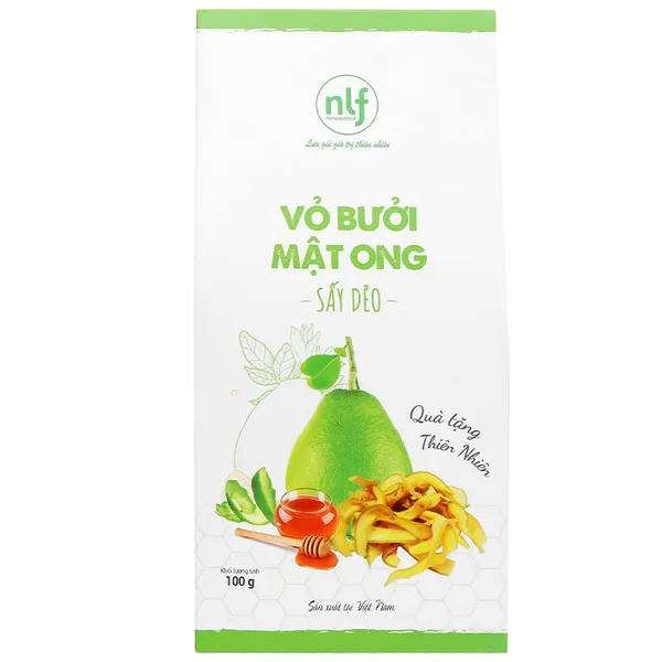 VỎ BƯỞI MẬT ONG SẤY DẺO - 100GR