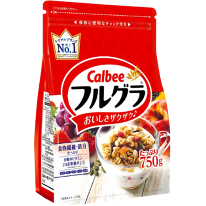 NGŨ CỐC TRÁI CÂY CALBEE | NHẬT BẢN 