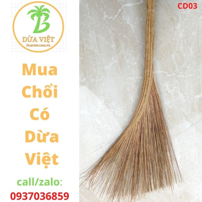 Chổi cọng dừa - Dừa Việt