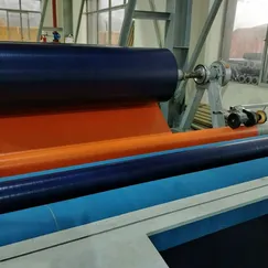 Bạt xanh cam khổ 4m (28 kg) Bách Đặc Lợi