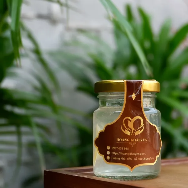 Yến chưng tươi vị gừng