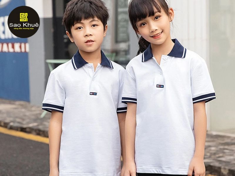 may đồng phục học sinh cấp 1