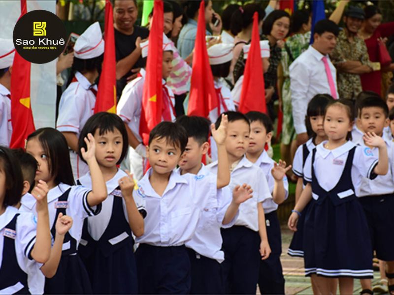 kiểu dáng may đồng phục học sinh cấp 1