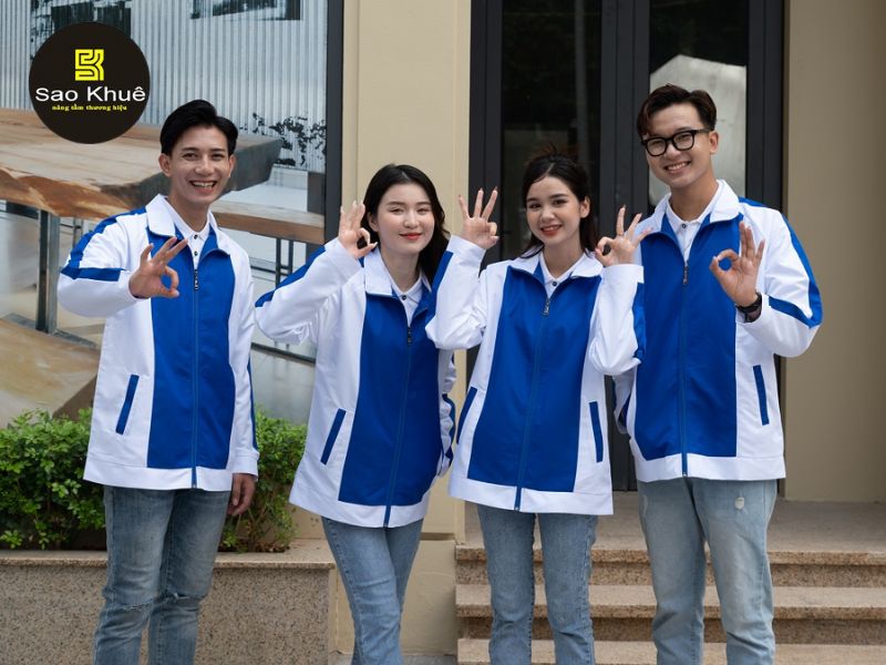 may áo khoác đồng phục tại TP HCM