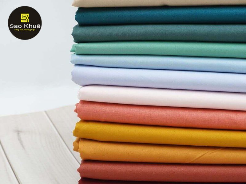 Các loại vải thường dùng để may áo thun đồng phục