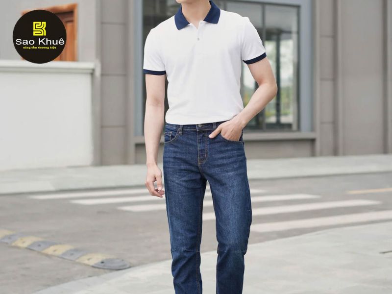 tip phối đồ với áo thun đồng phục