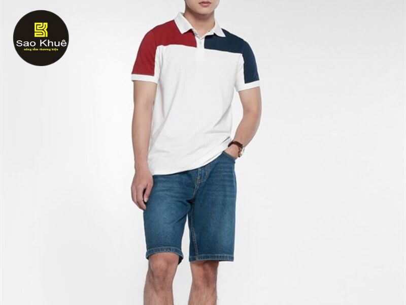 địa chỉ may áo thu phối màu