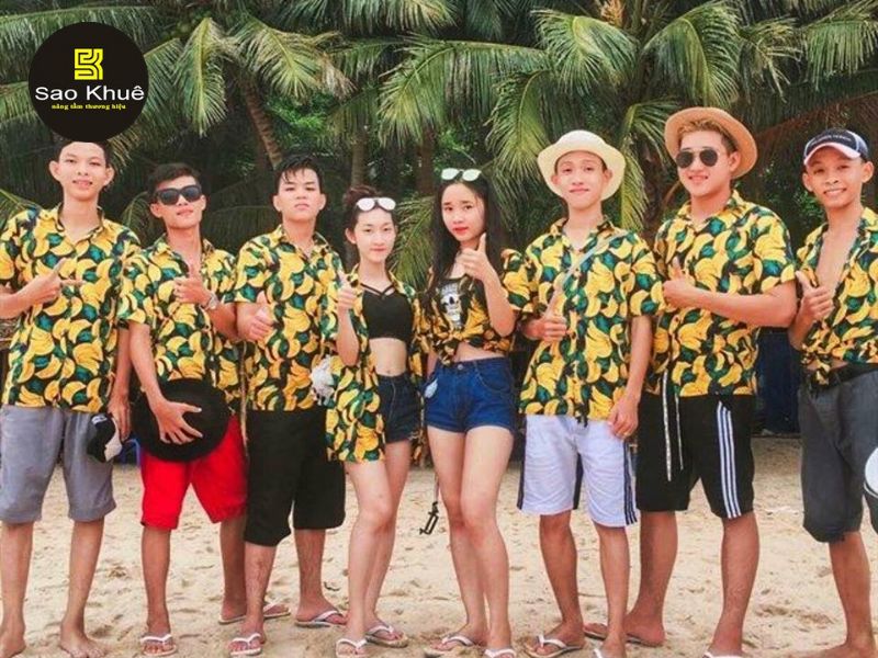 đồng phục đi biển đẹp